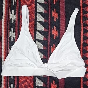 NWT Ardene Rose + Vine White Bralette
